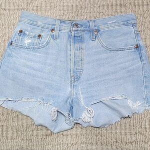 Levi's Premium 501 Cut Off Shorts 28